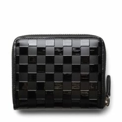 Porter Yoshida PS LEATHER WALLET CHECKER FLAG WALLET