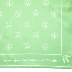 Mister Green GENERAL PSYCH. V2 SILK BANDANA Scarves & Gloves