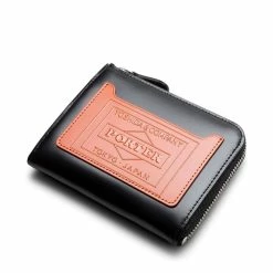 Porter Yoshida PS LEATHER WALLET CHECKER FLAG MULTI WALLET