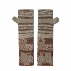 Kapital Scarves & Gloves GABBEH PATCHWORK 2WAYS MITTENS