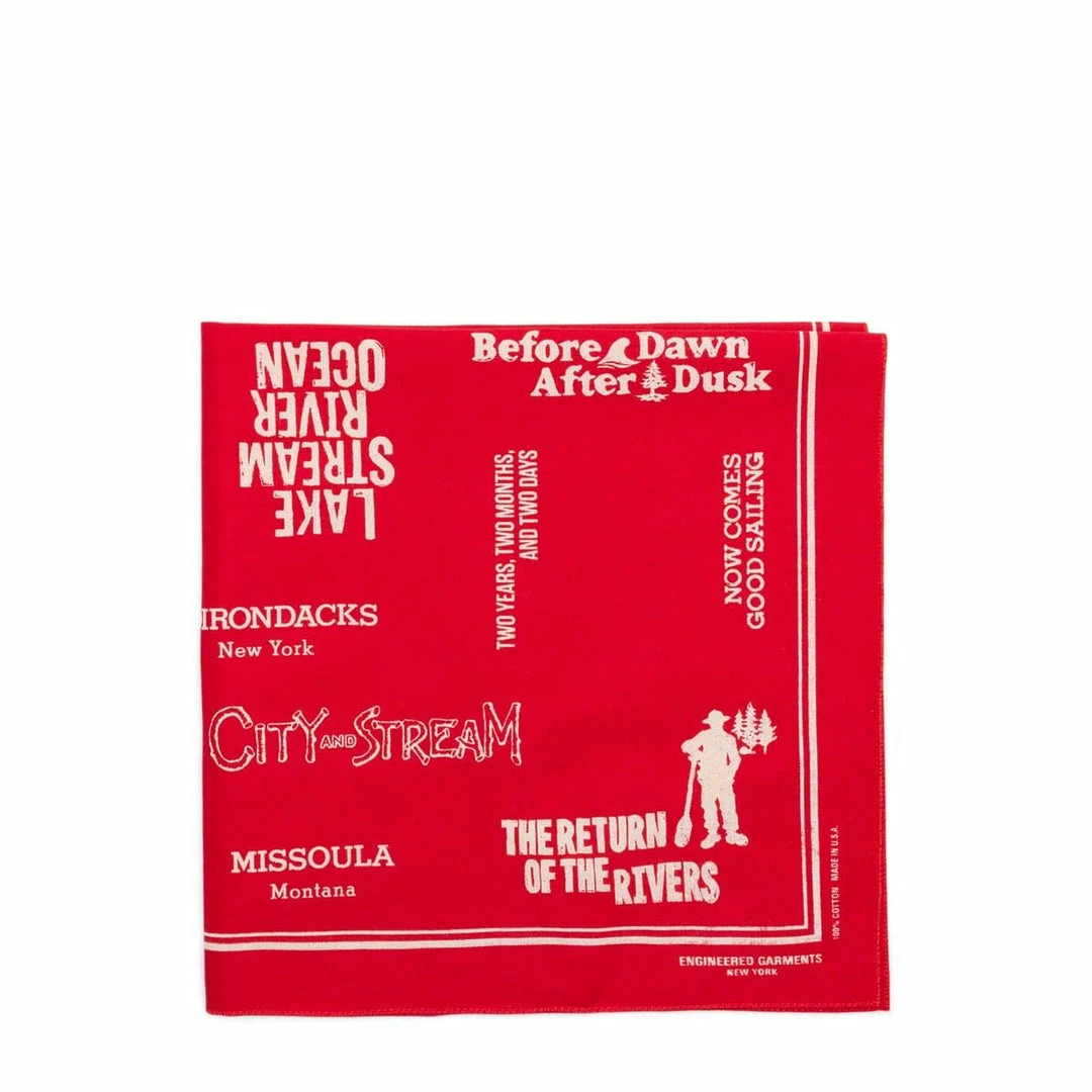 Engineered Garments PRINTED BANDANA