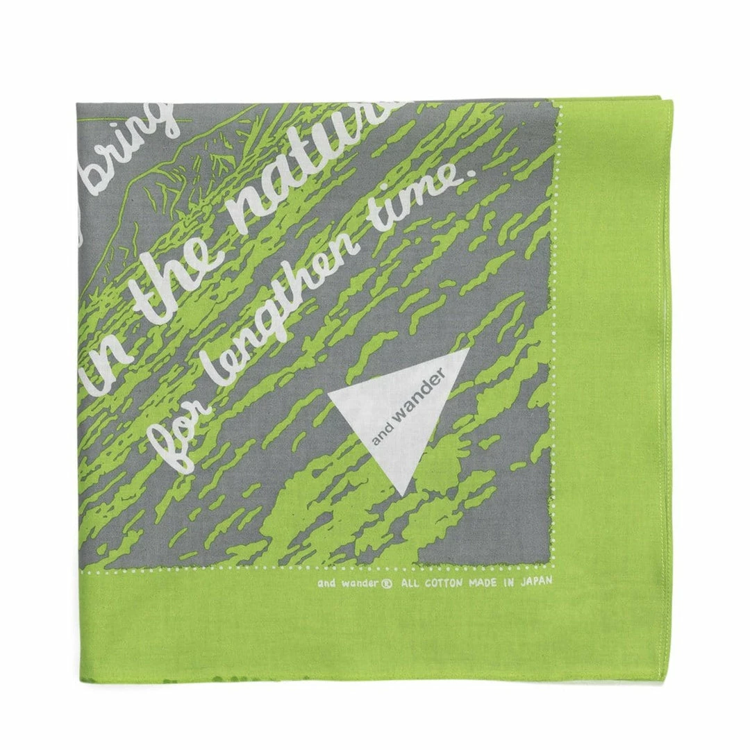 And Wander MOONLIGHT BANDANNA