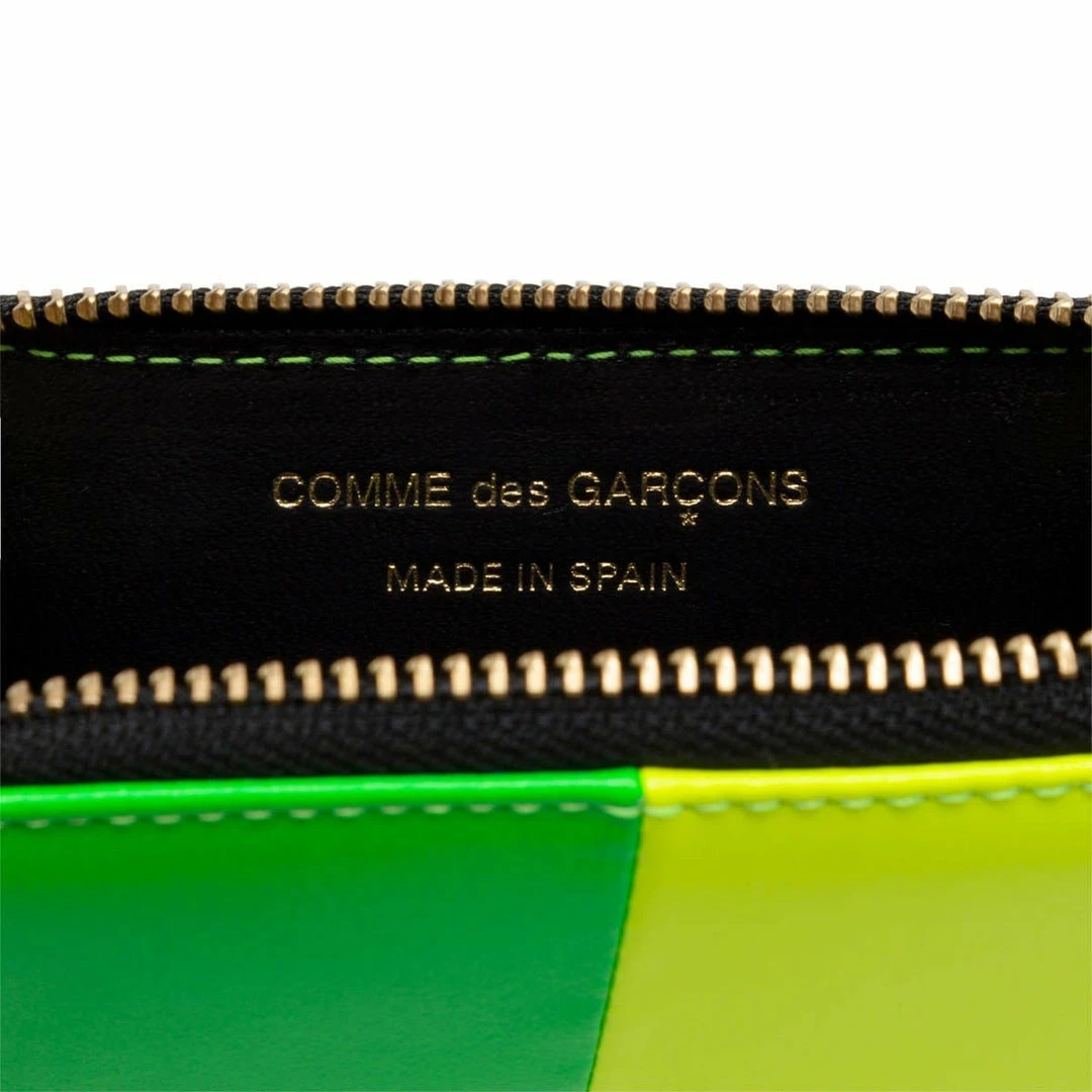 Comme Des Garçons Wallet Belts FLUO SQUARES