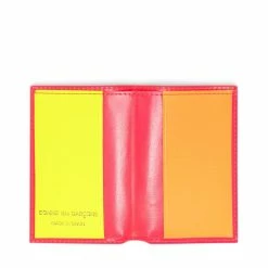 Comme Des Garçons Wallet SUPER FLUO LEATHER LINE