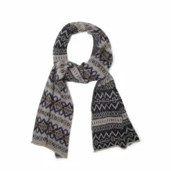Garbstore THE ENGLISH DIFFERENCE FAIR ISLE SCARF