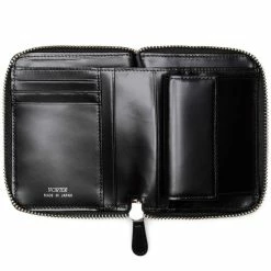 Porter Yoshida Belts STAND FOLDED ZIP WALLET
