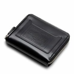 Porter Yoshida Belts STAND FOLDED ZIP WALLET