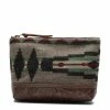 RRL LEATHER TRIM JACQUARD POUCH