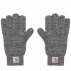 Carhartt WIP Scarves & Gloves SCOTT GLOVES BLACK WAX