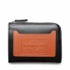 Porter Yoshida PS LEATHER WALLET CHECKER FLAG WALLET