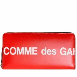 Comme Des GarΓ§ons Wallet HUGE LOGO WALLET