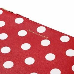 Comme Des Garçons Wallet DOTS PRINTED LEATHER LINE