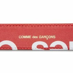 Comme Des Garçons Wallet Belts HUGE LOGO BELT