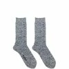 Druthers RECYCLED COTTON MELANGE CREW SOCK