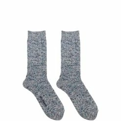Druthers RECYCLED COTTON MELANGE CREW SOCK
