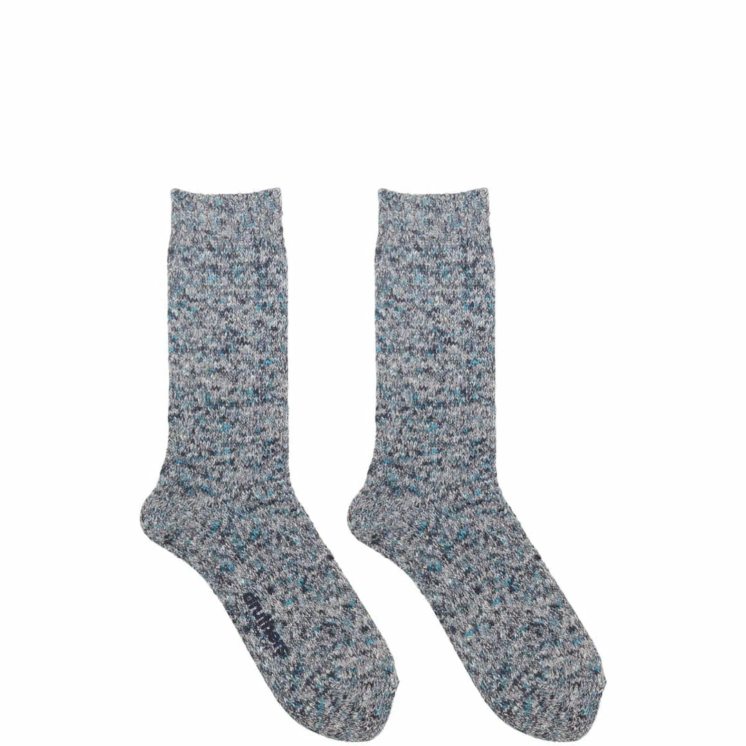 Druthers RECYCLED COTTON MELANGE CREW SOCK