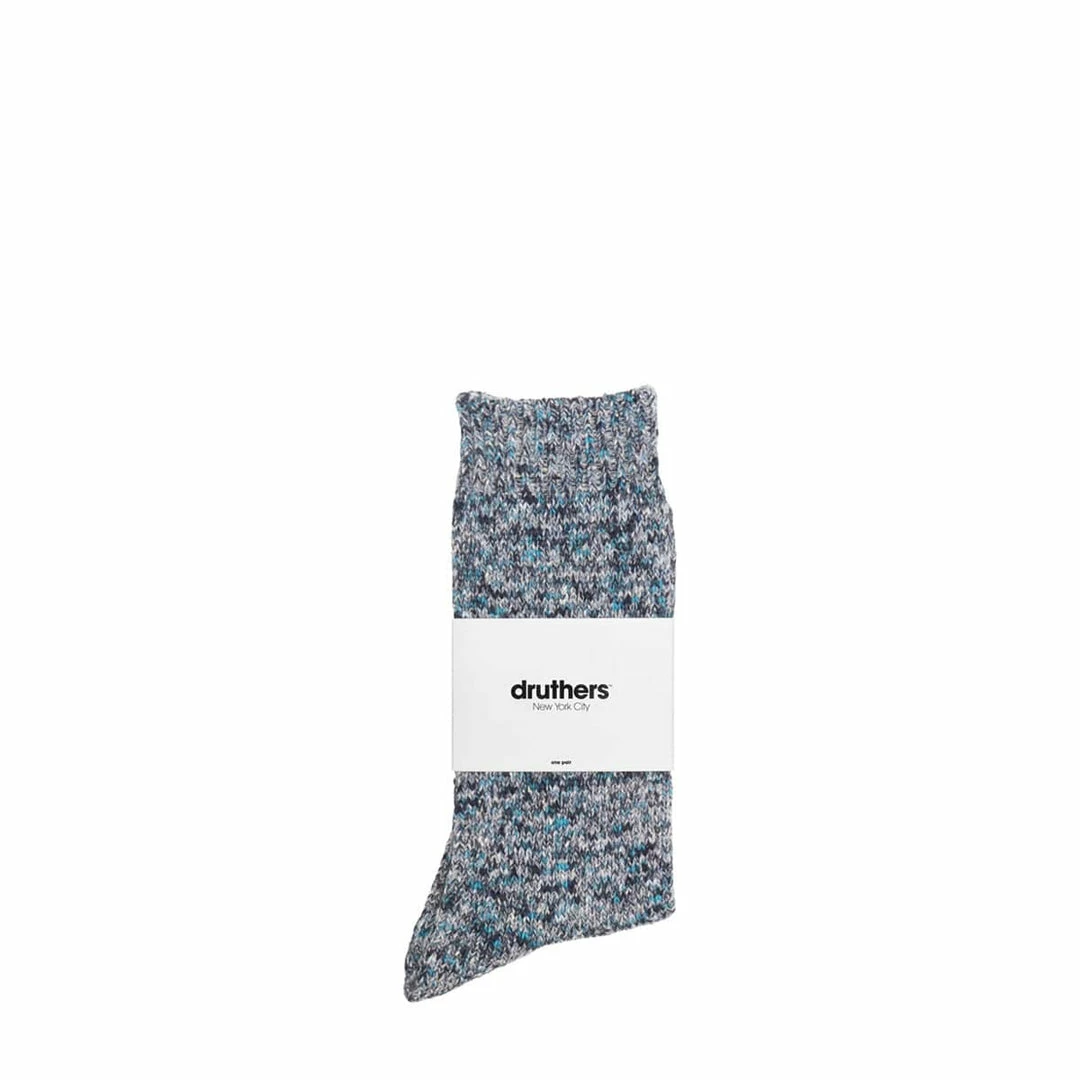 Druthers RECYCLED COTTON MELANGE CREW SOCK