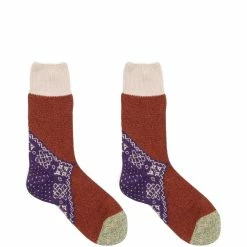 Kapital 96 YARNS WOOL HEEL BANDANA SOCKS Belts