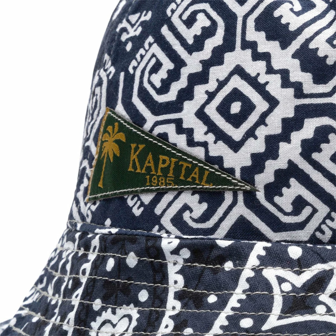 Kapital BANDANA PATCHWORK BUCKET HAT