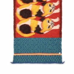 Kapital Scarves & Gloves FULLING WOOL HAPPY SCARF JAPANE MIKE