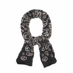 Kapital FULLING WOOL HAPPY SCARF PEACE