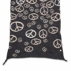 Kapital FULLING WOOL HAPPY SCARF PEACE
