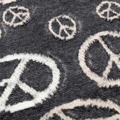 Kapital FULLING WOOL HAPPY SCARF PEACE