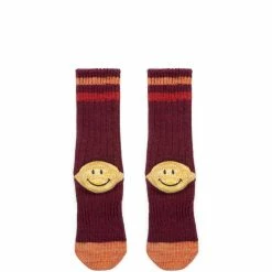 Kapital 60YARNS GRANDRELLE IVY SMILIE HEEL-HOLD SOCKS Belts