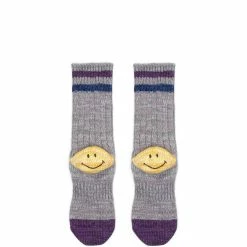 Kapital Belts 60YARNS GRANDRELLE IVY SMILIE HEEL-HOLD SOCKS