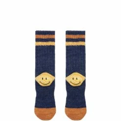 Kapital Belts 60YARNS GRANDRELLE IVY SMILIE HEEL-HOLD SOCKS