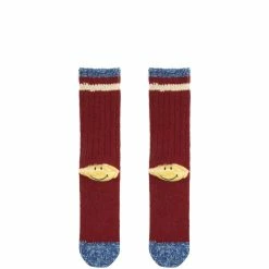 Kapital Belts 72 YARNS WOOL IVY SMILE SOCKS