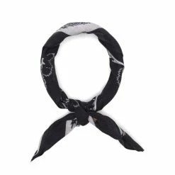 Kapital Scarves & Gloves FASTCOLOR SELVEDGE BANDANA (FIRE SALMON)