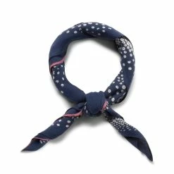 Kapital FASTCOLOR SELVEDGE BANDANA (LOVE CAT EMBROIDERY)