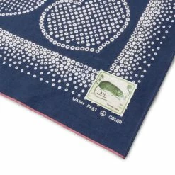 Kapital FASTCOLOR SELVEDGE BANDANA (LOVE CAT EMBROIDERY)