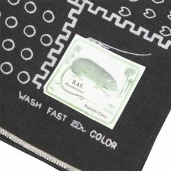 Kapital Scarves & Gloves FASTCOLOR SELVEDGE BANDANA (MIRRORED FUJI SMILE)