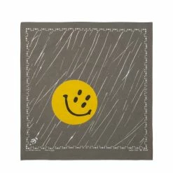 Kapital FASTCOLOR SELVEDGE BANDANA (RAIN SMILE) Scarves & Gloves