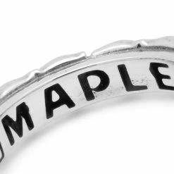 Maple LAUGH NOW CRY LATER RING