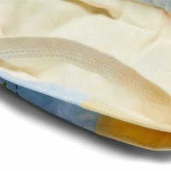 Marketplace Belts ETAKO ETAKO GOLDENROD + INDIGO OVERDYE VINTAGE FLORAL PATCHWORK FACE MASK