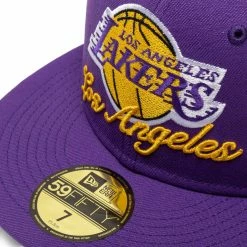 New Era 59FIFTY LOS ANGELES LAKERS DUAL LOGO FITTED CAP Belts