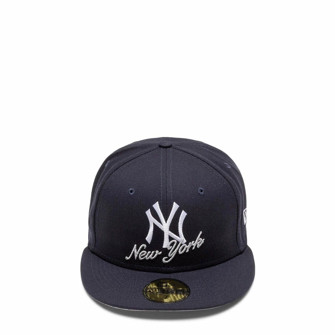 New Era Belts 59FIFTY NEW YORK YANKEES DUAL LOGO FITTED CAP