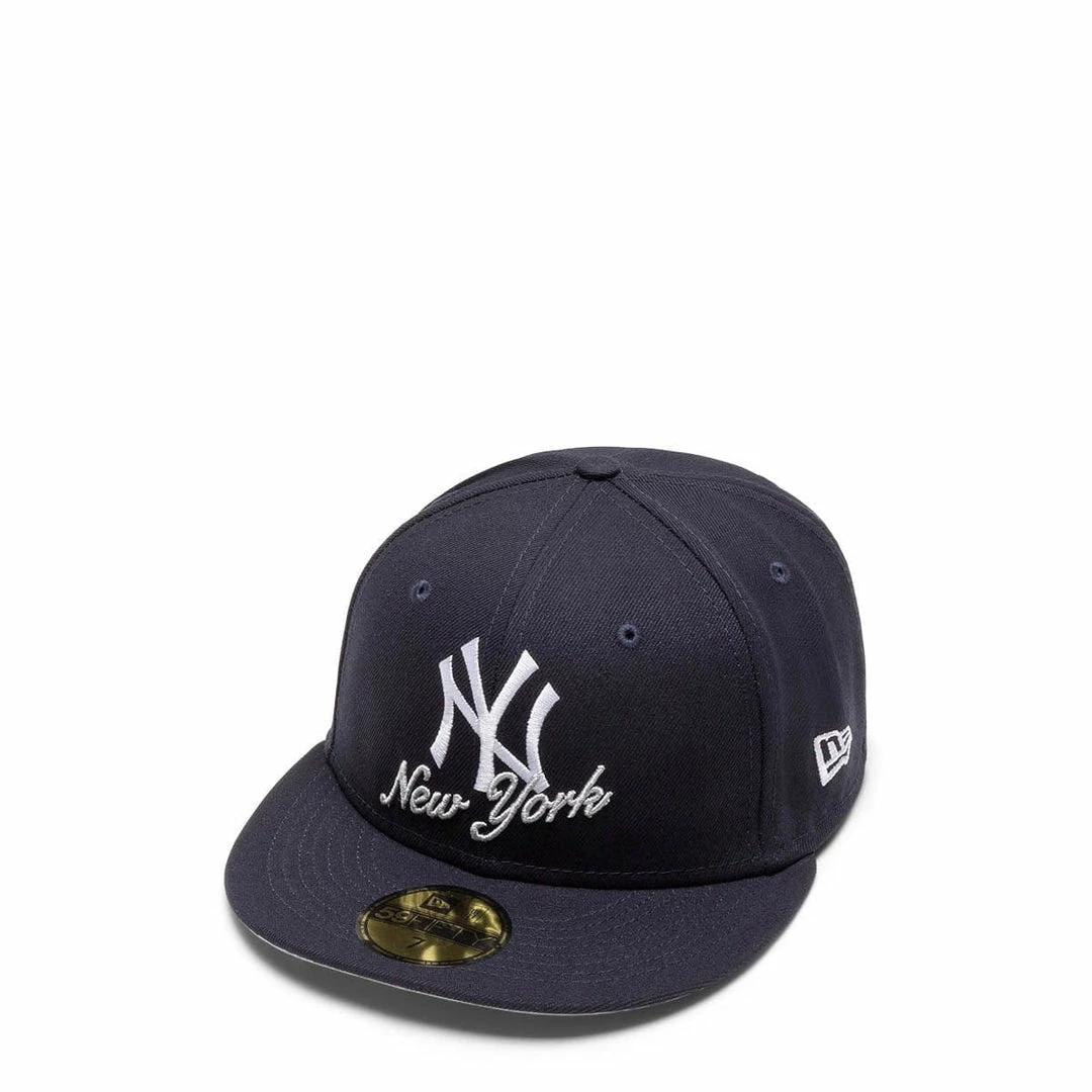 New Era Belts 59FIFTY NEW YORK YANKEES DUAL LOGO FITTED CAP