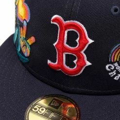 New Era 59FIFTY BOSTON RED SOX GROOVY FITTED CAP