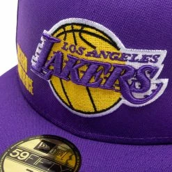 New Era 59FIFTY LOS ANGELES LAKERS IDENTITY FITTED CAP Headwear