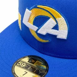 New Era Belts 59FIFTY LOS ANGELES RAMS IDENTITY FITTED CAP