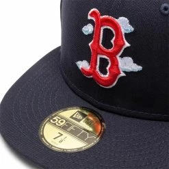 New Era 59FIFTY BOSTON RED SOX COMIC CLOUD FITTED CAP Headwear