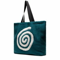Perks And Mini Bags RECYCLED SHEARLING SPIRAL BAG
