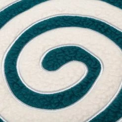 Perks And Mini Bags RECYCLED SHEARLING SPIRAL BAG