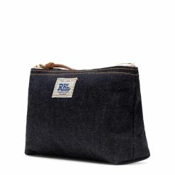 RRL Belts INDIGO DENIM POUCH
