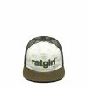 Stray Rats RATGIRL STAR TRUCKER HAT