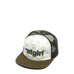 Stray Rats RATGIRL STAR TRUCKER HAT